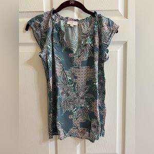 LOFT Floral Blouse xxsp